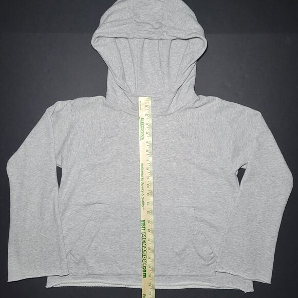 Athleta Womens Swing French Terry Gray Pullover Hoodie Size Medium - Picture 11 of 12